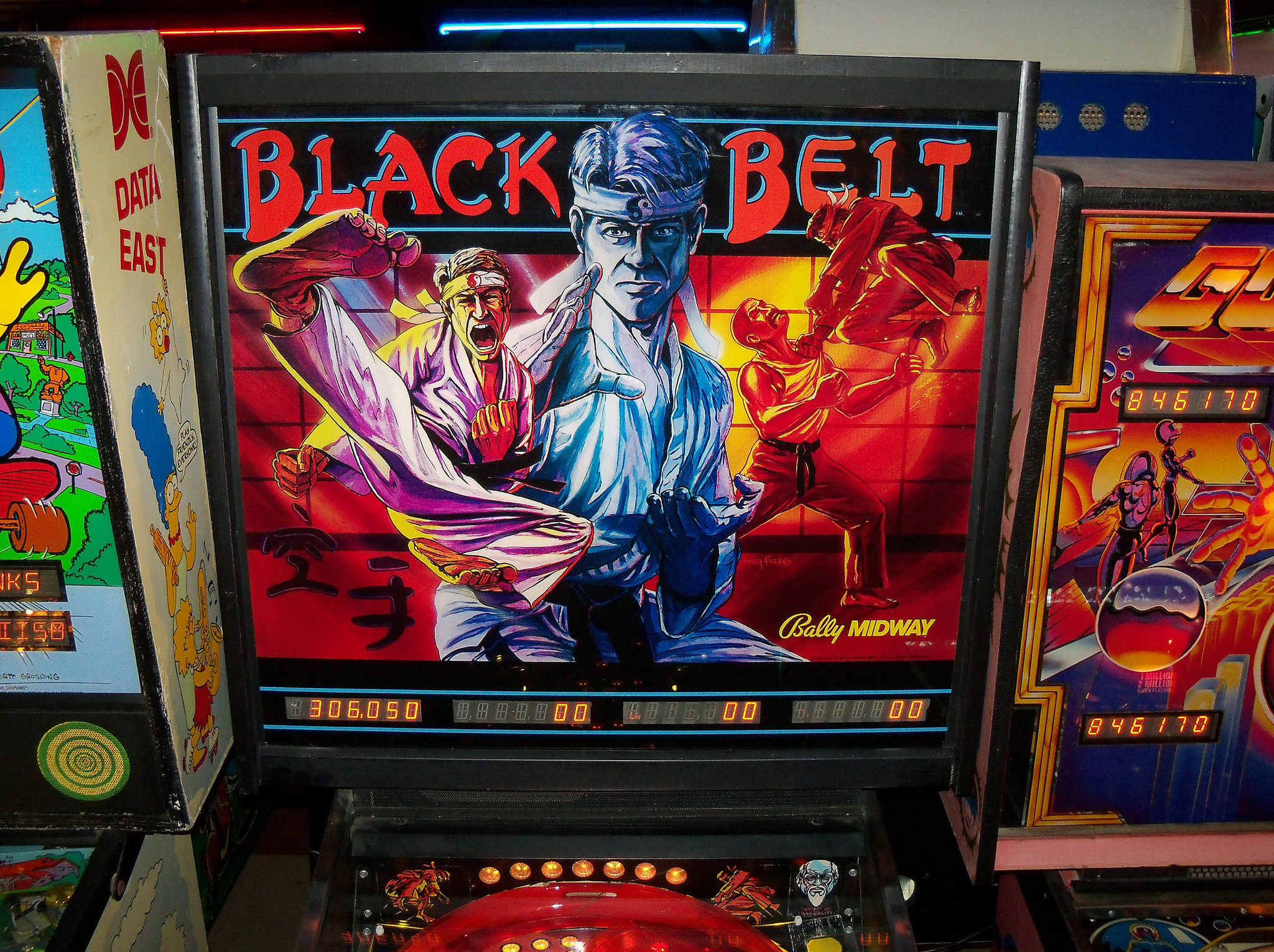 Black Belt pinball machine Game Room
