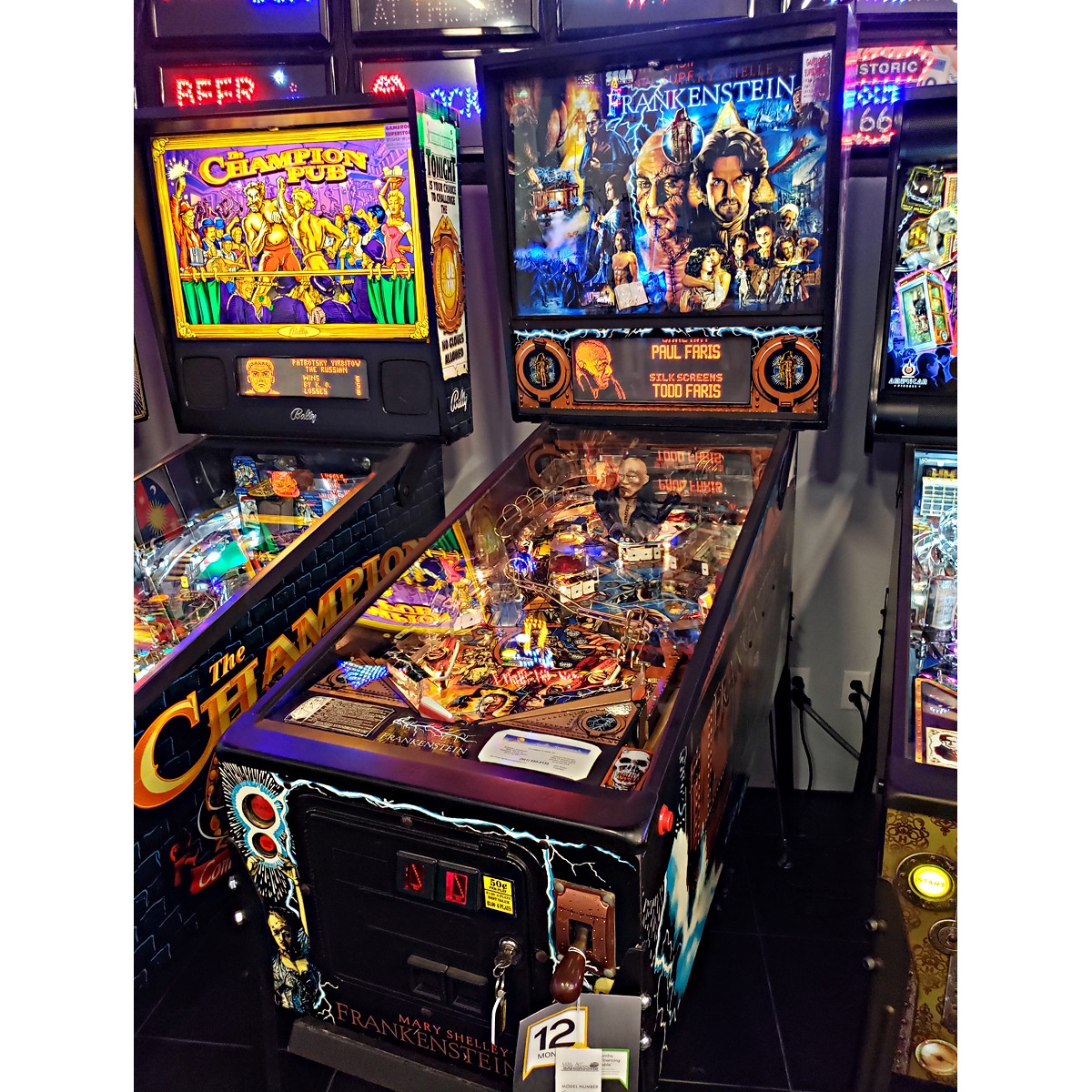 Mary Shelley's Frankenstein Pinball Machine - Game Room Planet