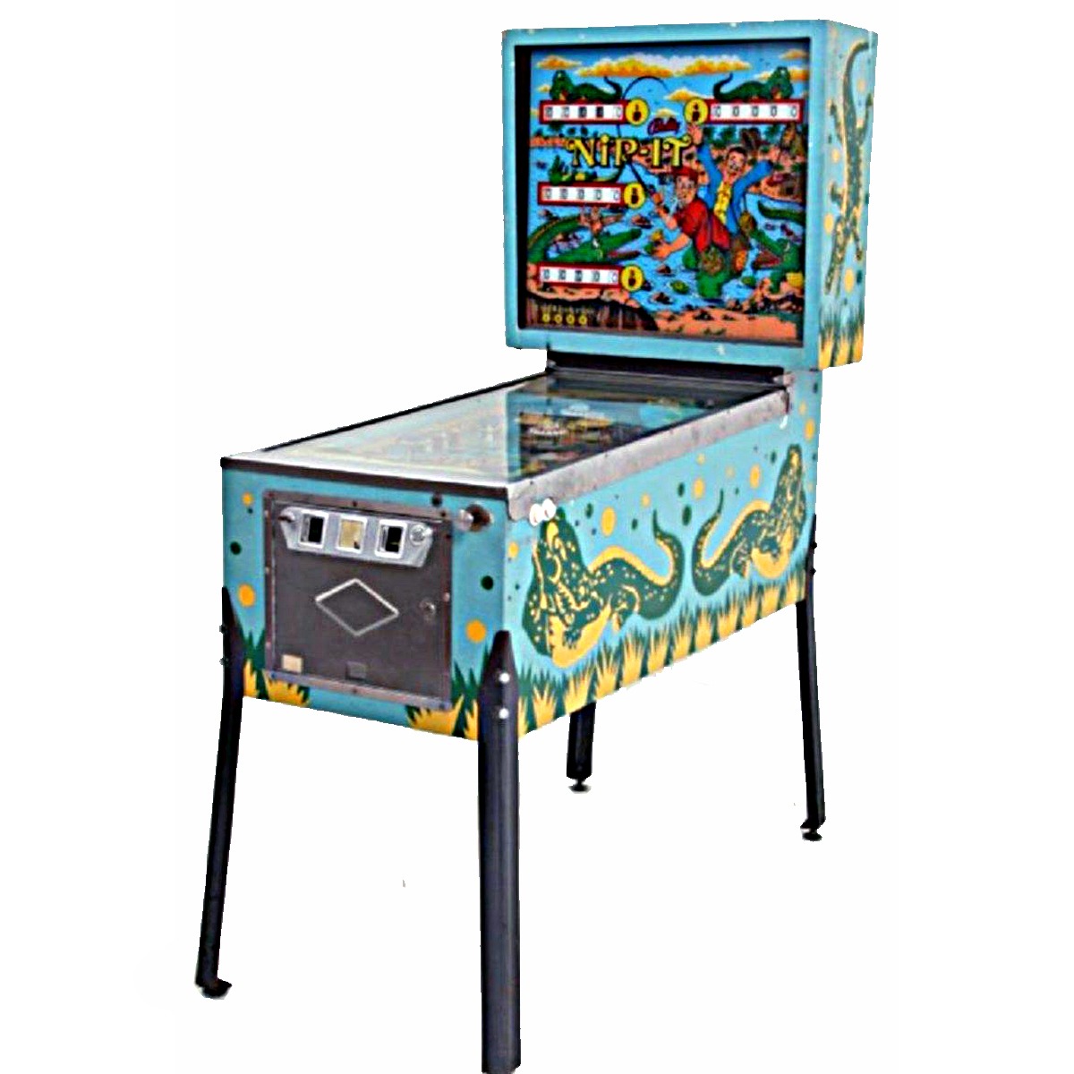 Nip It Pinball Machine by Bally Game Room