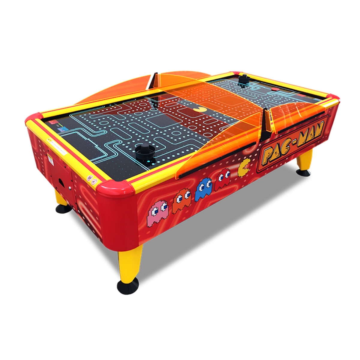 Pac-Man Air Hockey Table - Game Room Planet