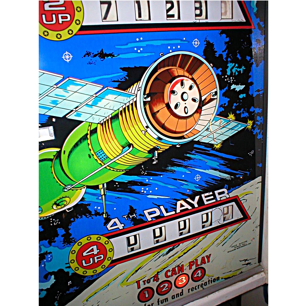 Space Mission Pinball Machine - Game Room Planet