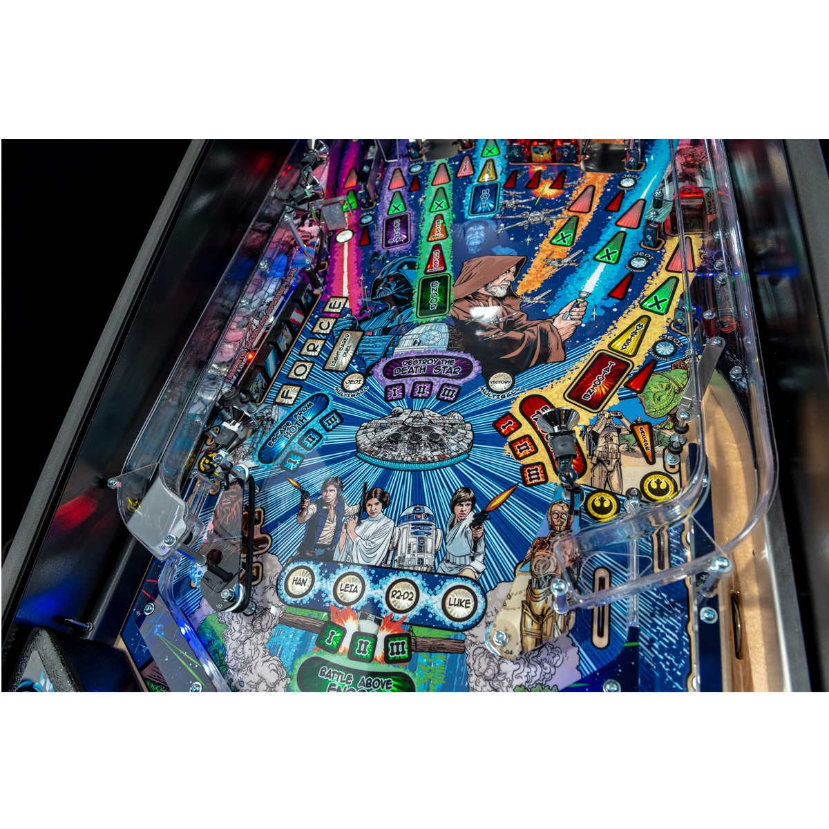 Star Wars Comic Art Pro Pinball Machine - Game Room Planet