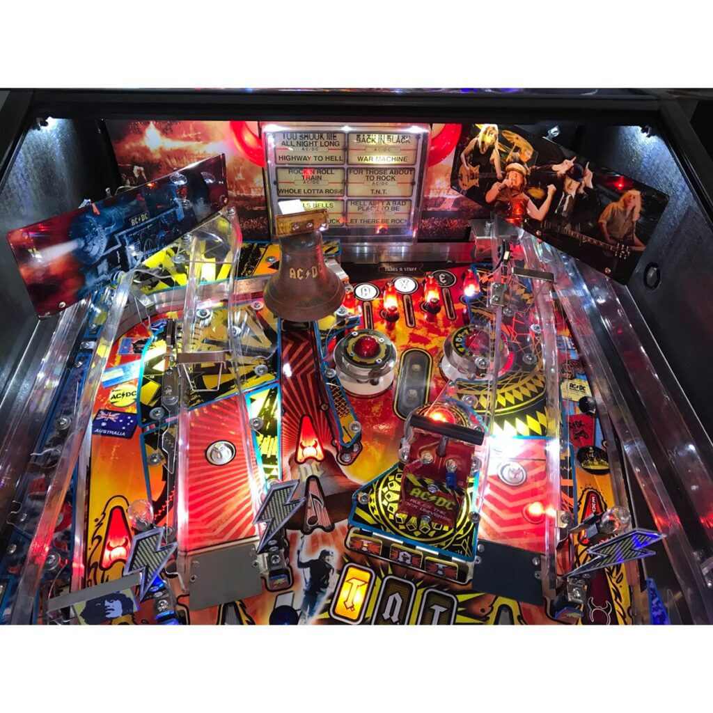 AC/DC Pro Pinball Machine - Game Room Planet