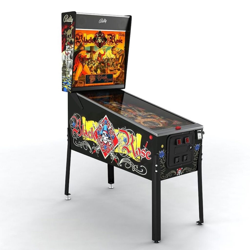 Black Rose Pinball Machine - Game Room Planet Black rose pinball machine