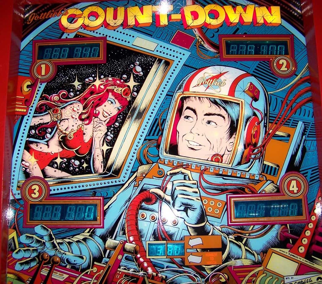 Count-Down Pinball Machine - Game Room Planet