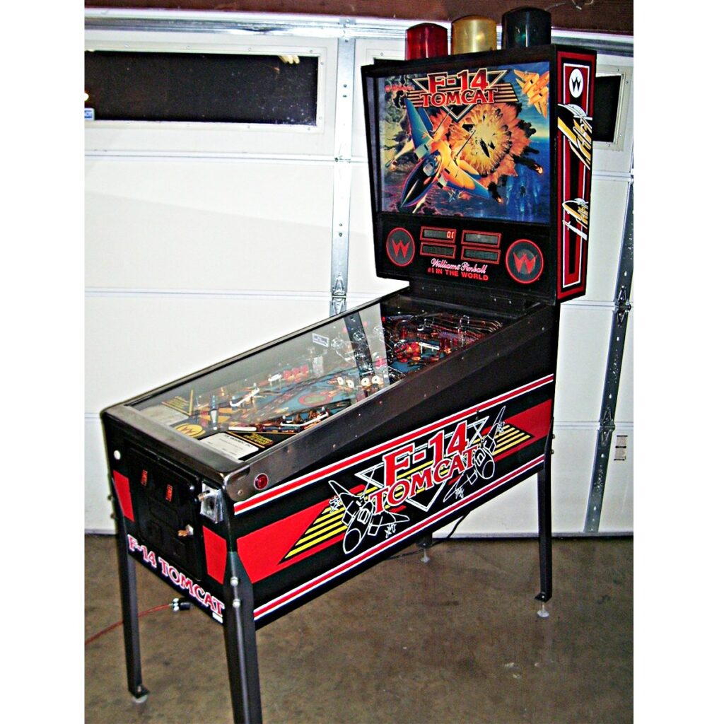 F14 Tomcat Pinball Machine Game Room