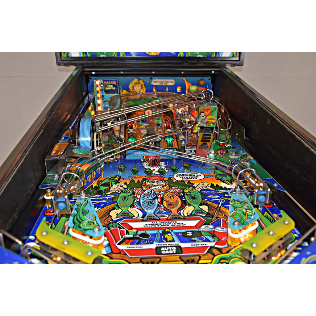 Fish tales pinball machine for sale
