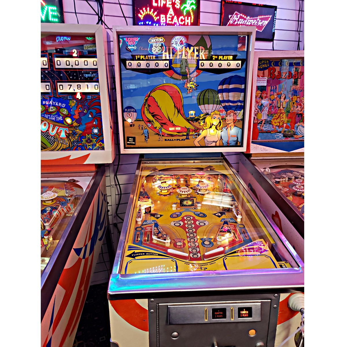 Hi-Flyer Pinball Machine - Game Room Planet