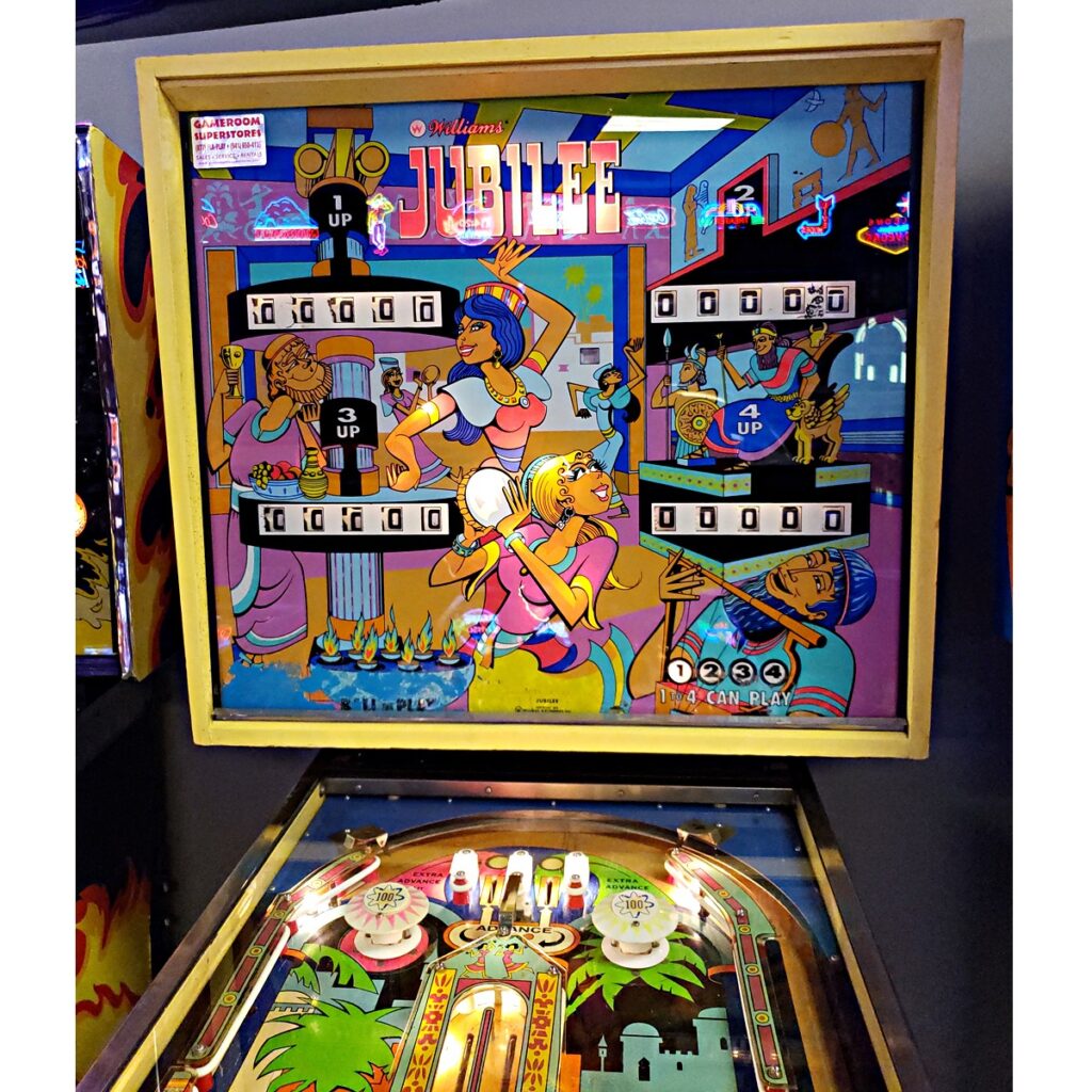 Jubilee Pinball Machine by Williams - Game Room Planet
