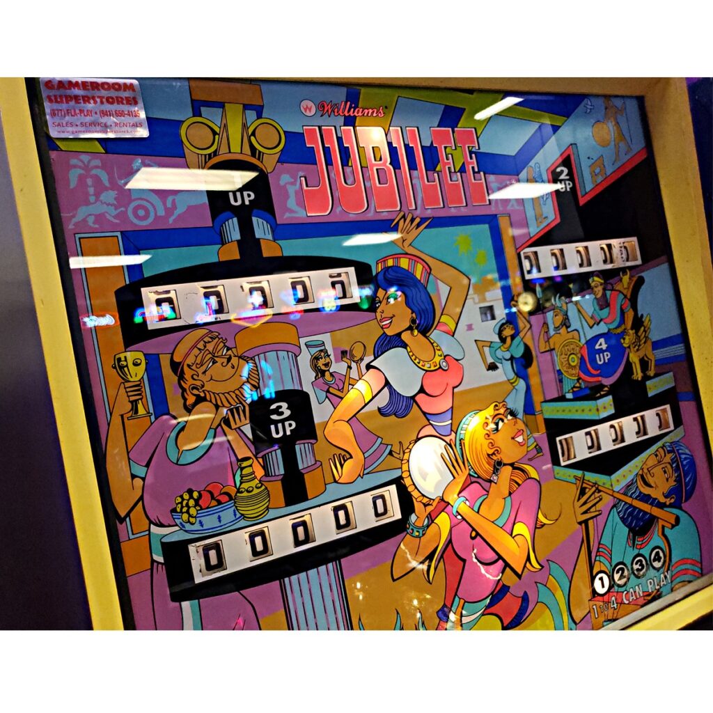 Jubilee Pinball Machine by Williams - Game Room Planet