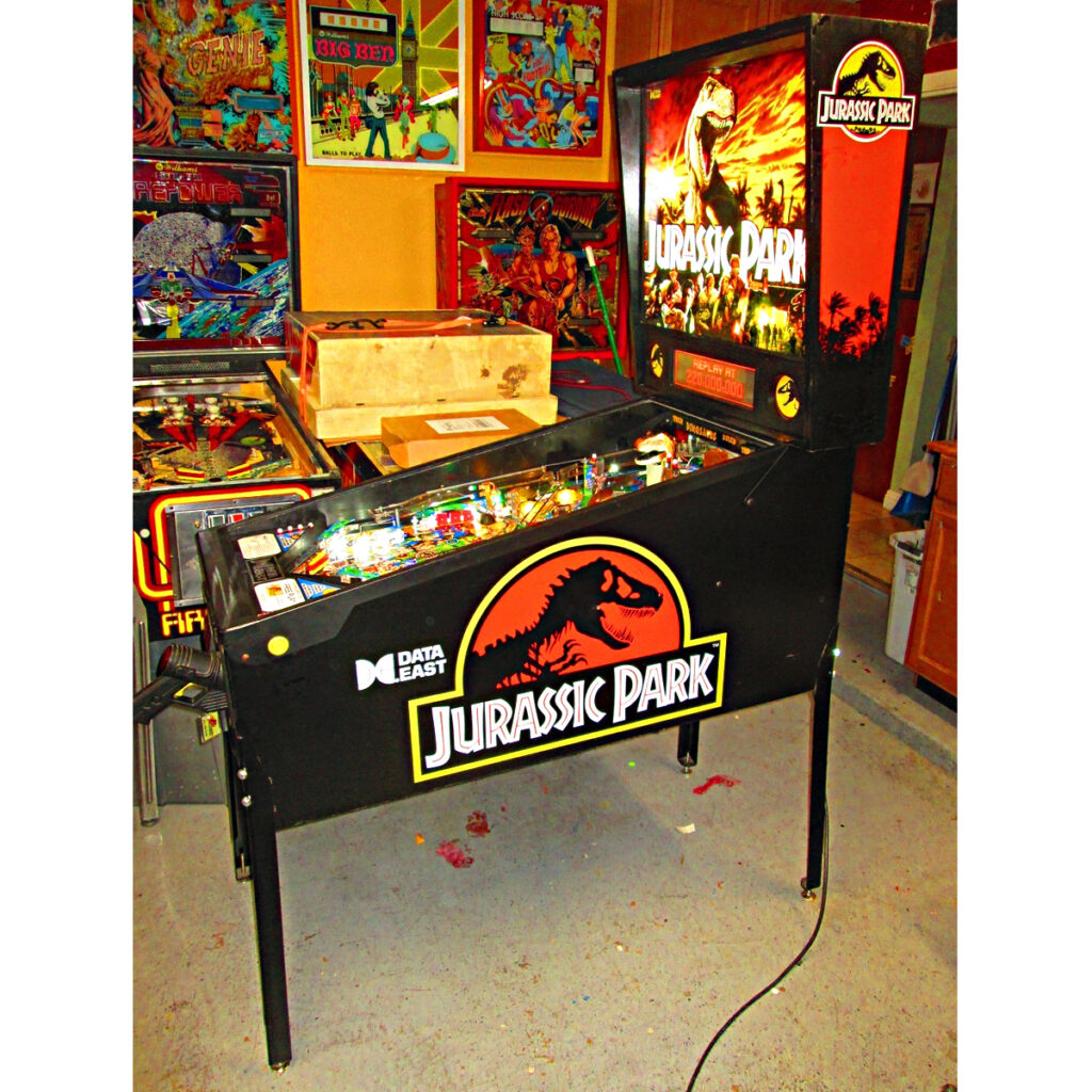 Jurassic Park Pinball Machine Game Room