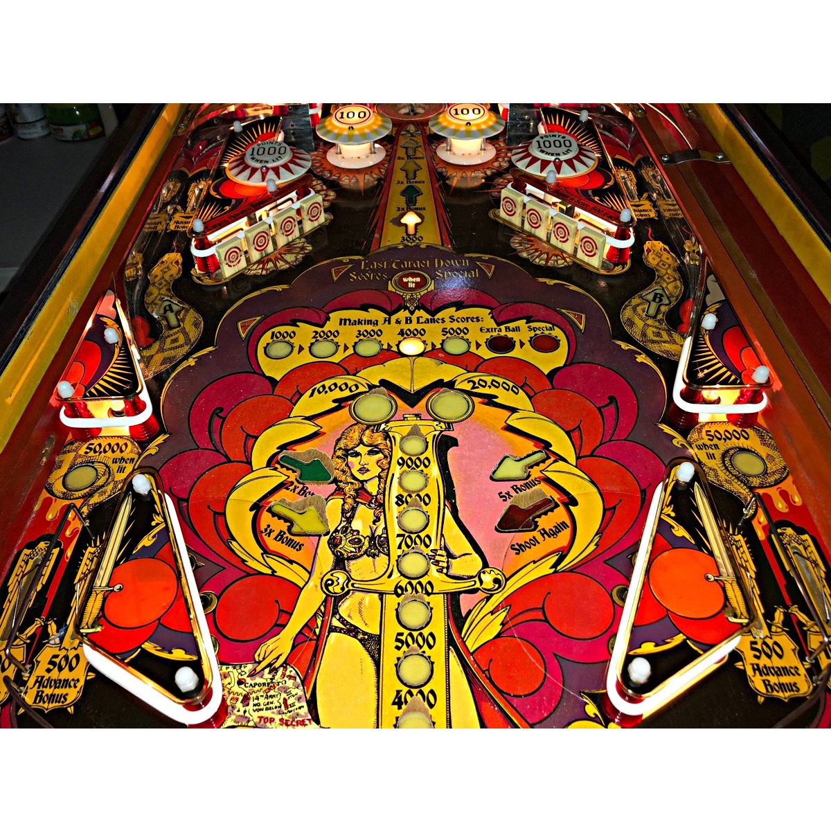 Mata Hari Pinball Machine Game Room Planet