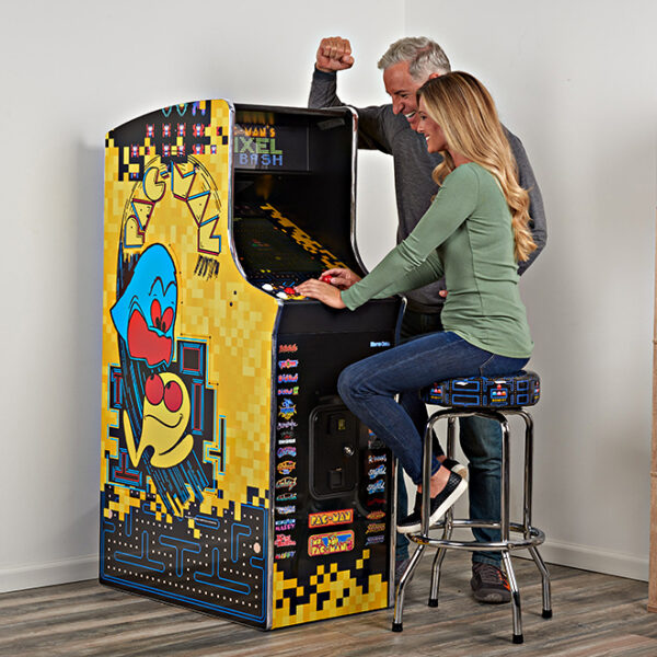 Pac-Man Pixel Bash Home Cabaret Arcade - Game Room Planet
