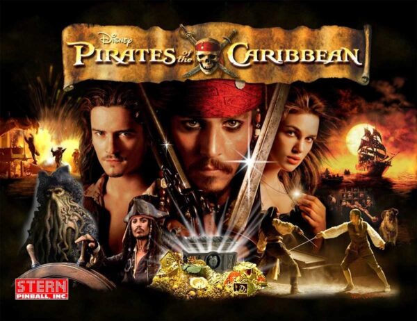 pirates of the caribbean pinball game