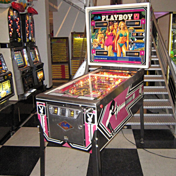 Playboy Pinball Machine Game Room