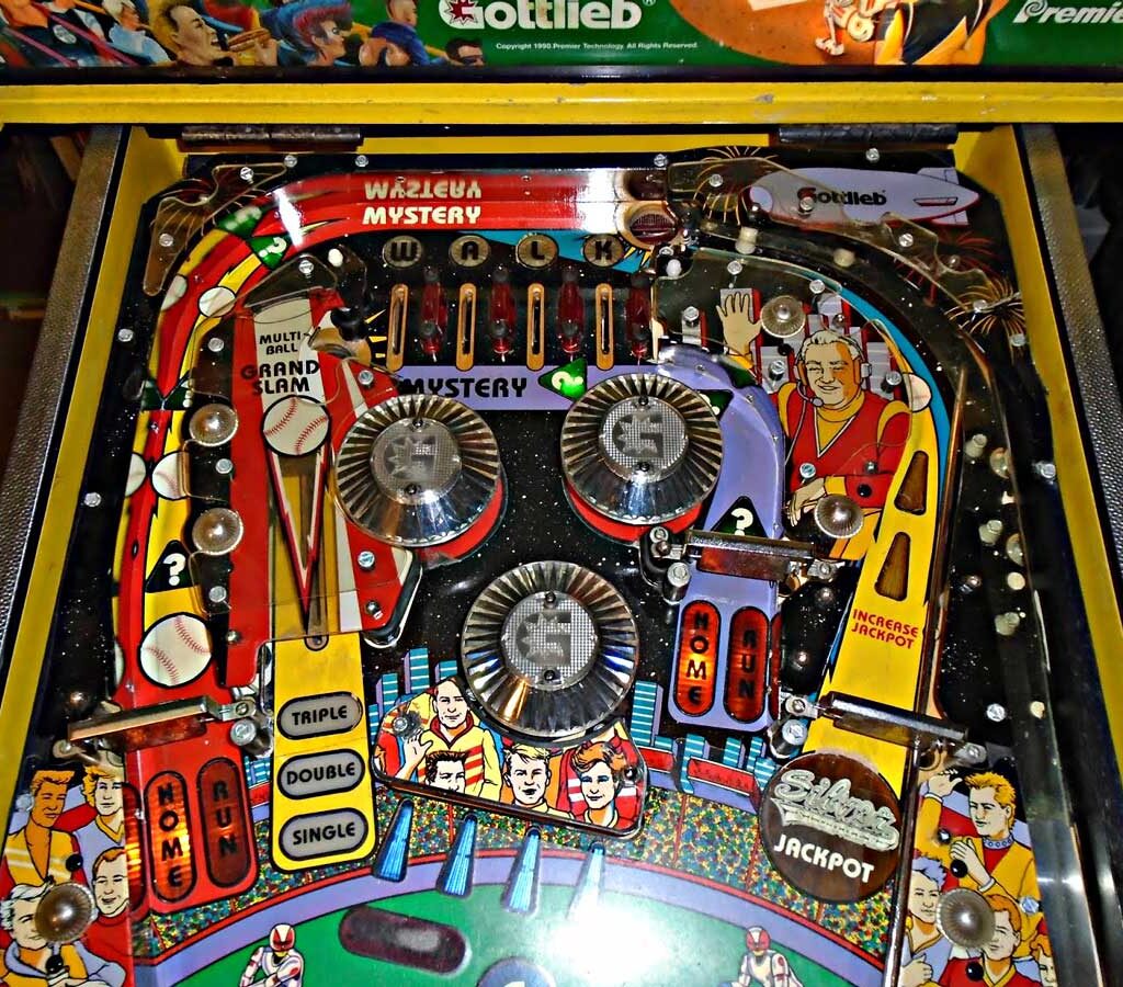 gottlieb silver slugger pinball machine