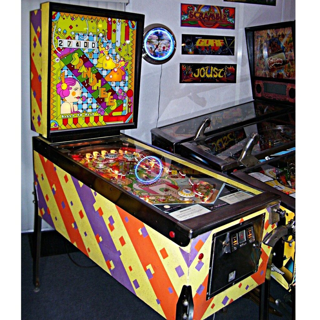 Spanish Eyes Pinball Machine Game Room