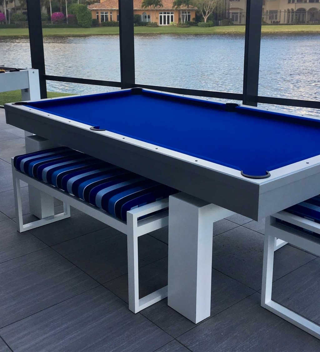 Riley Neptune Outdoor Pool Table Game Room