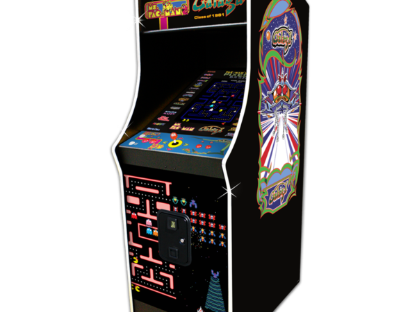 Ms. Pac-Man Galaga Pixel Bash Edition Arcade Game